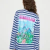 Cheap STIEGLITZ Ada Wide Skate Longsleeve | Melange Grey