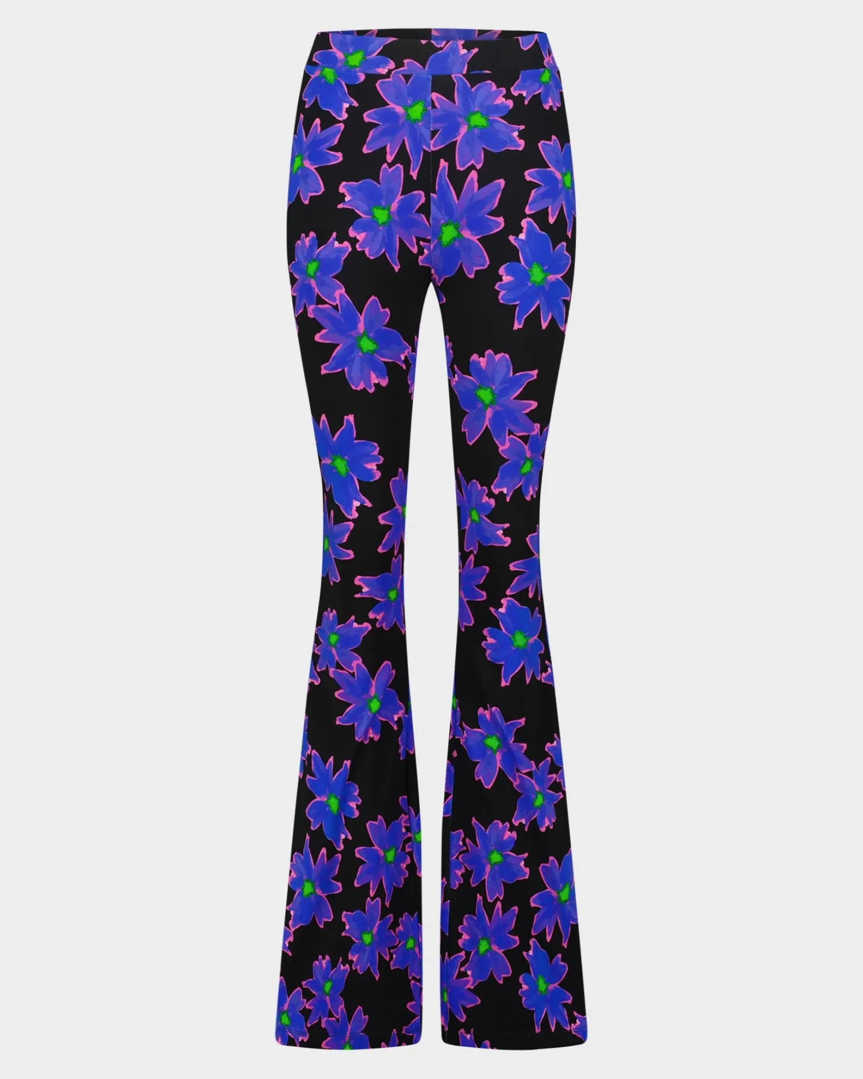 alicia_flared_broek__blue_1.webp Store STIEGLITZ Alicia Flared Broek | Blue