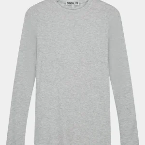 Cheap STIEGLITZ Basic Longsleeve | Melange Grey