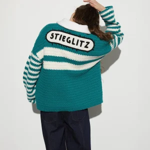 Flash Sale STIEGLITZ Kayden Crochet Jacket | Green