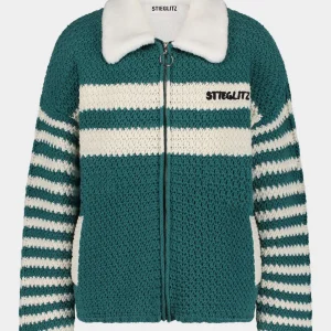 Flash Sale STIEGLITZ Kayden Crochet Jacket | Green
