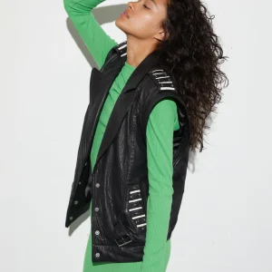 Discount STIEGLITZ Leather Gael Biker Jacket | Black