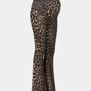 Cheap STIEGLITZ Leopard Maternity Flared Broek | Brown
