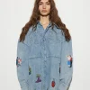 Discount STIEGLITZ Luka Denim Blouse | Denim Blue