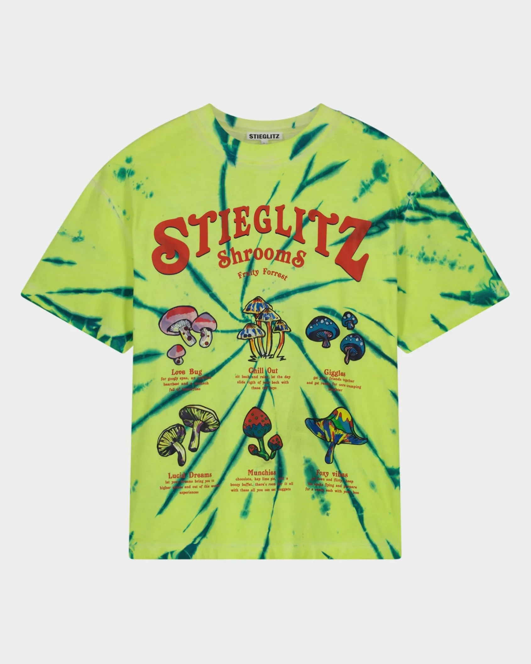 shroom_tshirt__green_0.webp Best Sale STIEGLITZ Shroom T-Shirt | Green