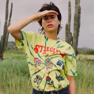 Best Sale STIEGLITZ Shroom T-Shirt | Green