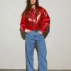 Clearance STIEGLITZ Snake Bomber Jacket | Red