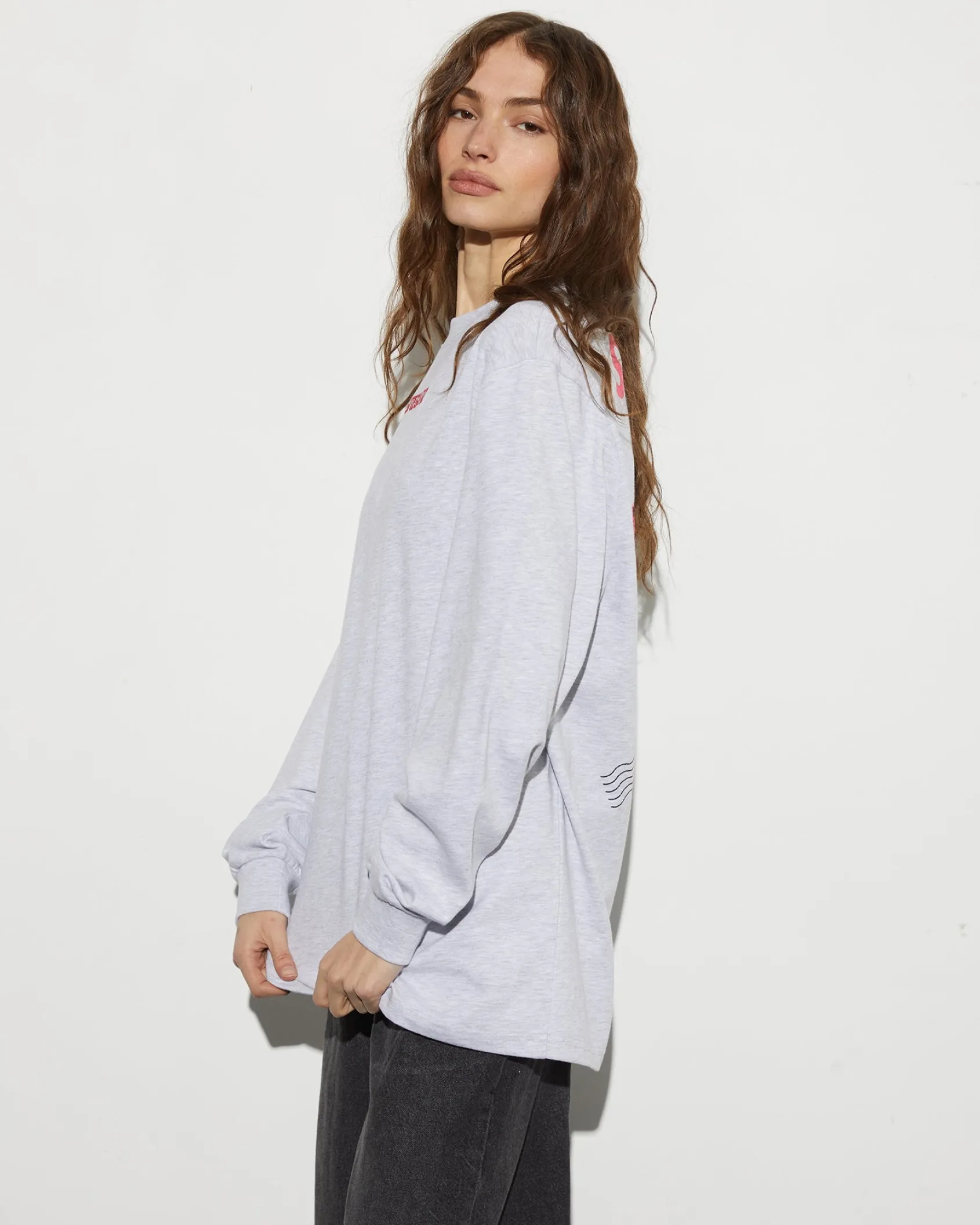 tereza_skate_longsleeve___1.webp Flash Sale STIEGLITZ Tereza Skate Longsleeve | Melange Grey