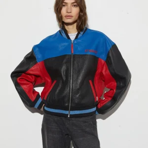 Fashion STIEGLITZ Tomaz Leather Jacket | Black