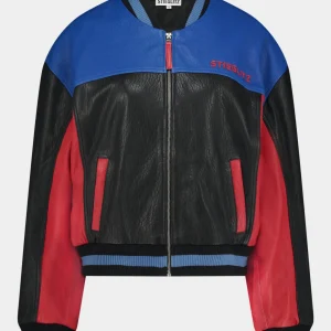 Fashion STIEGLITZ Tomaz Leather Jacket | Black