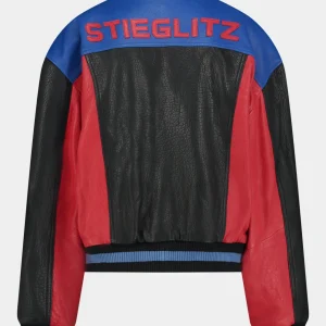 Fashion STIEGLITZ Tomaz Leather Jacket | Black