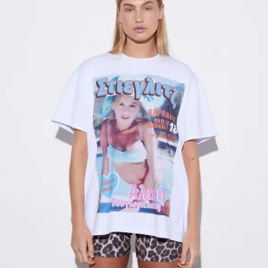 Hot STIEGLITZ Vanessa Oversized T-shirt | White