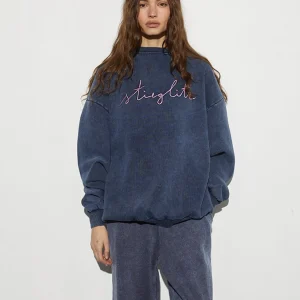 Flash Sale STIEGLITZ Worn Out Sweater | Washed Blue